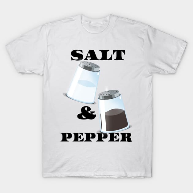 Salt and Pepper T-Shirt by nickemporium1